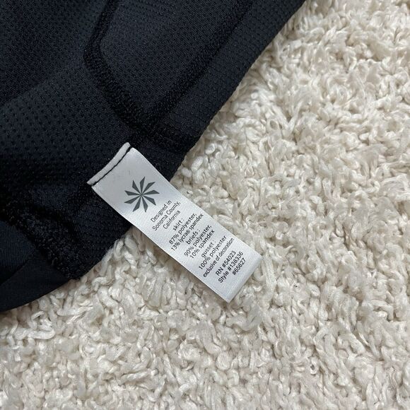 Athleta Small Black Seam Detail Athletic Athleisure Mixer Tennis Skort Skirt - Picture 8 of 8